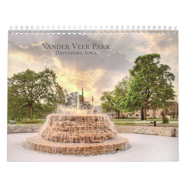 Vander Veer Park Davenport Iowa Calendar Kalender (Omslag)