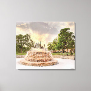 Vander Veer Park Davenport Iowa Canvas