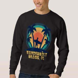 Vanderbilt Beach FL Florida Beach Lång Ärmad Tröja