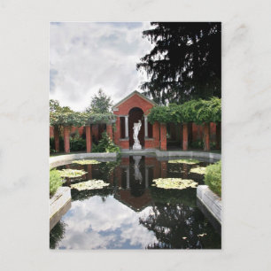 Vanderbilt Garden Bassäng Vykort
