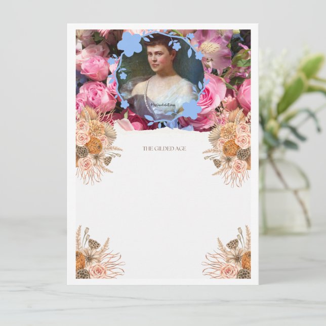 Vanderbilt Gilded Age Card 🎉 👑 (Stående Fram)