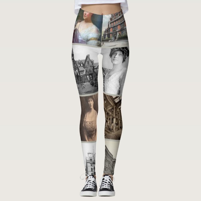 Vanderbilt Gilded Age Legacy Leggings 👑 🏛️ (Framsida)