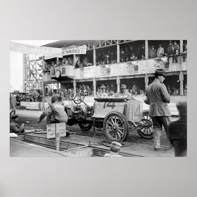 Vanderbilt Kopp Tävling bil: 1910 Poster (Framsidan)