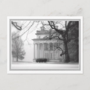 Vanderbilt Mansion in Winter Vykort