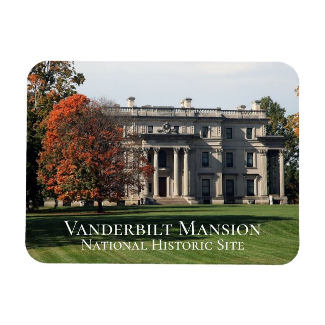 Vanderbilt Mansion National Historic Site, NY Magnet (Horisontell)