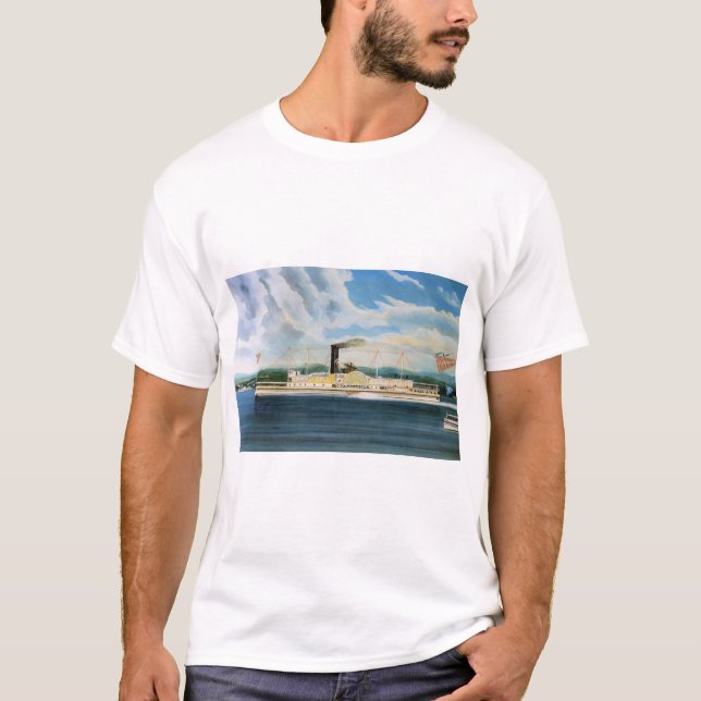 Vanderbilt steamboat 1847 t shirt (Framsida)