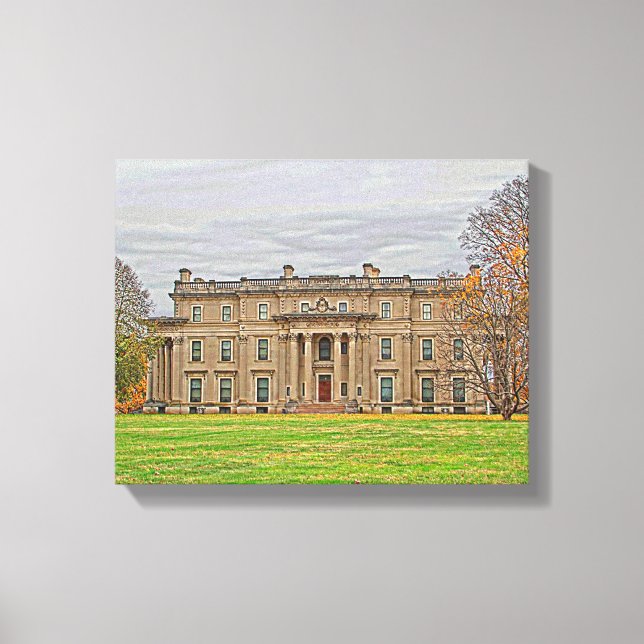 Vanderbuild Mansion Canvastryck (Framsida)