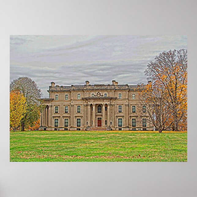 Vanderbuilt herrgård poster (Framsidan)