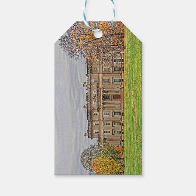 Vanderbuilt herrgård presentetikett (Framsidan)