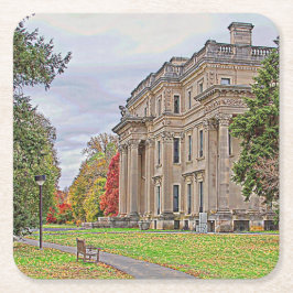 Vanderbuilt herrgård underlägg papper kvadrat