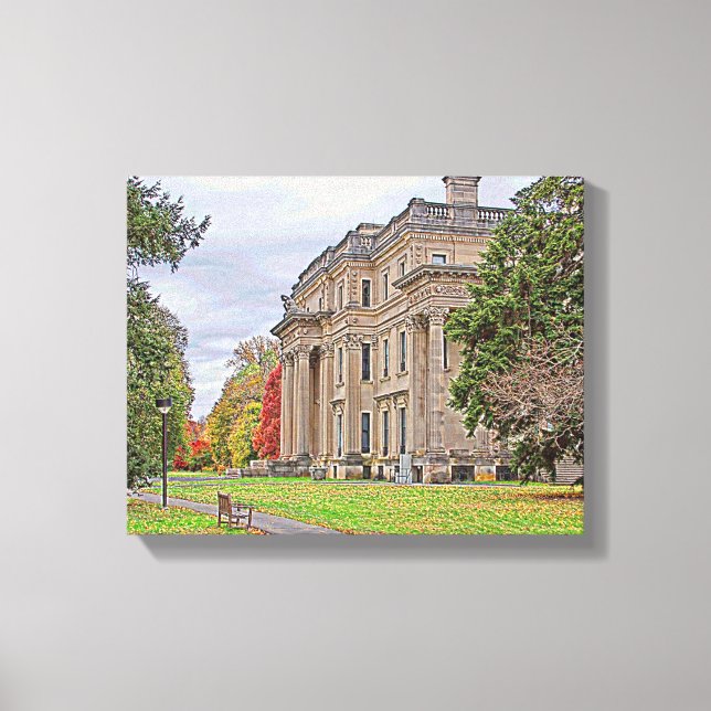 Vanderbyggda Mansion Canvastryck (Framsida)