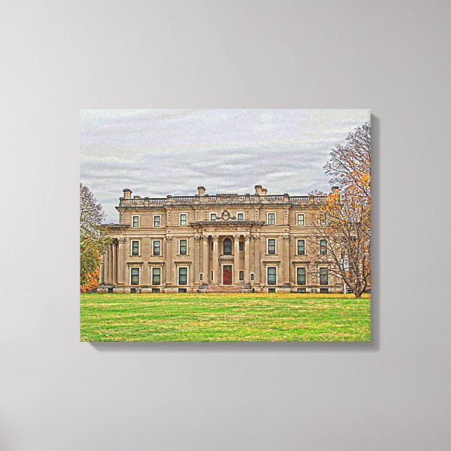 Vanderbyggda Mansion Canvastryck (Framsida)