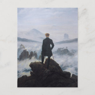 Vanderer ovanför Fog-havet Vykort