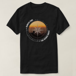 Vandra alltid den natursköna leden Kärlek till van T Shirt