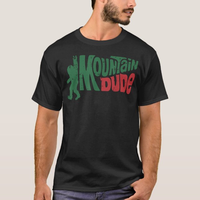 Vandra Bigfoot Mountain Kille Sasquatch T Shirt (Framsida)
