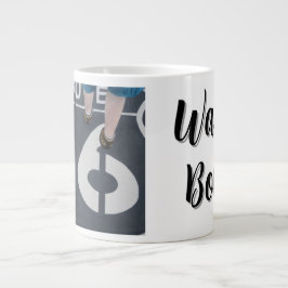 Vandra djärvt jumbo mugg