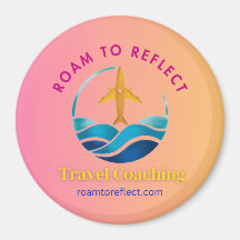 Vandra för att reflektera magnet rosa och gul (kor