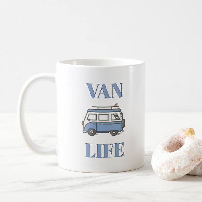 Vandra! 🚐 Husbilsliv Tecknad Kopp (Med munk)
