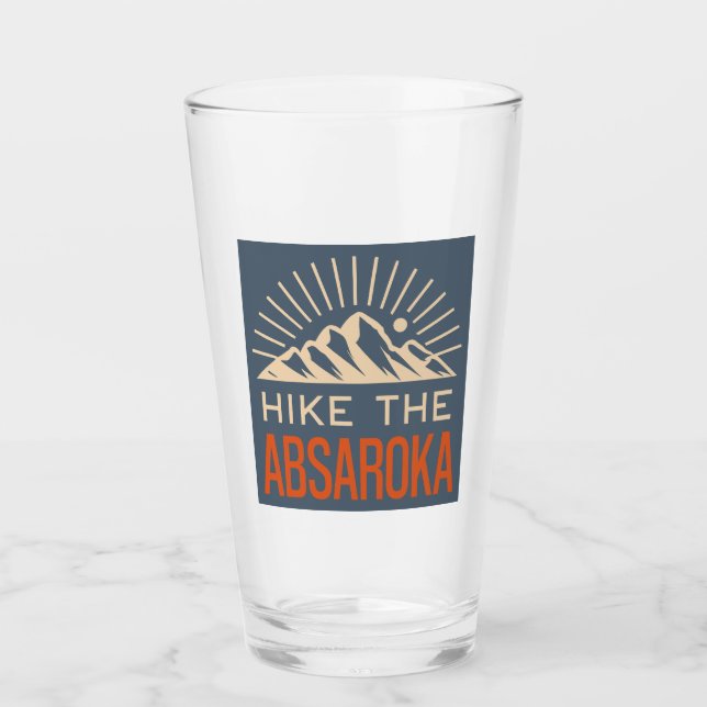 Vandra i Absaroka-bergen Sunburst Glaskopp (Framsida)