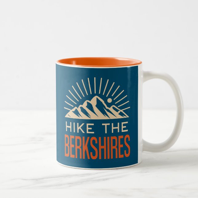 Vandra i Berkshires Massachusetts Sunburst Två-Tonad Mugg (Höger)