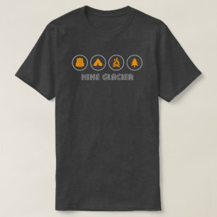 Vandra i Glacier National Park Montana T Shirt