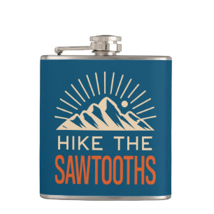 Vandra i Sawtooths Idaho Sunburst Fickplunta