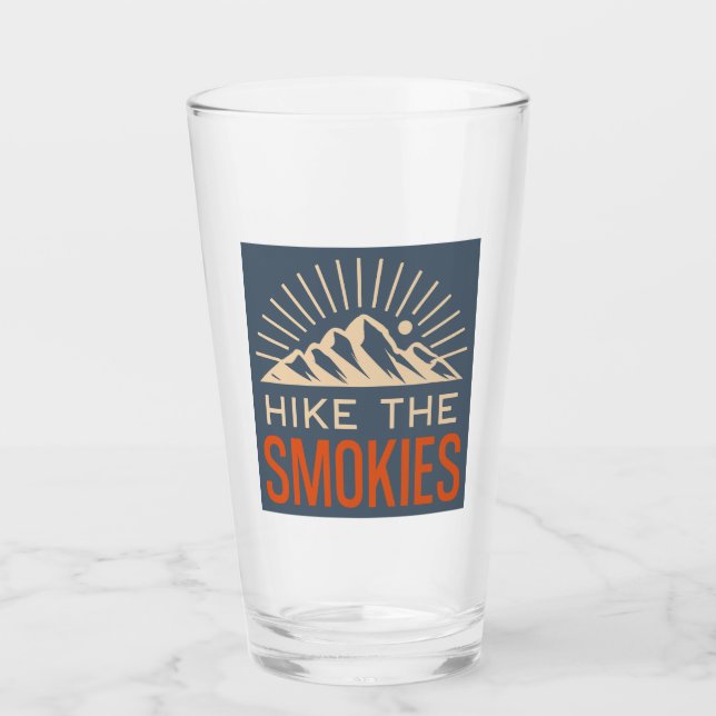 Vandra i Smoky Mountains Soluppgång Glaskopp (Framsida)