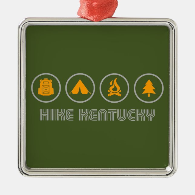 Vandra Kentucky Julgransprydnad Metall (Framsidan)