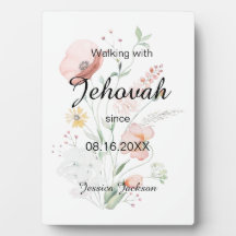 Vandra med Jehova sedan dopet