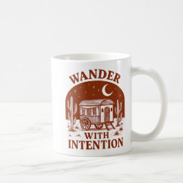Vandra med mening Desert Wagon Äventyr Kaffemugg