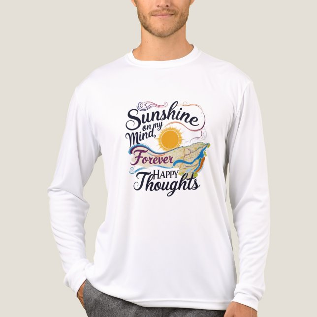 Vandra Med Solsken – Reslust Tri-Blend  T Shirt (Framsida)