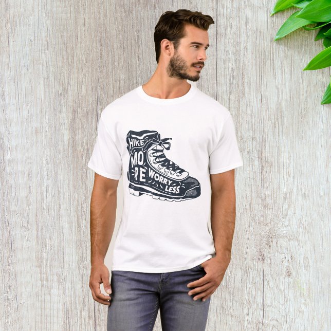 Vandra Mer Oroa Mindre T Shirt (Skapare uppladdad)