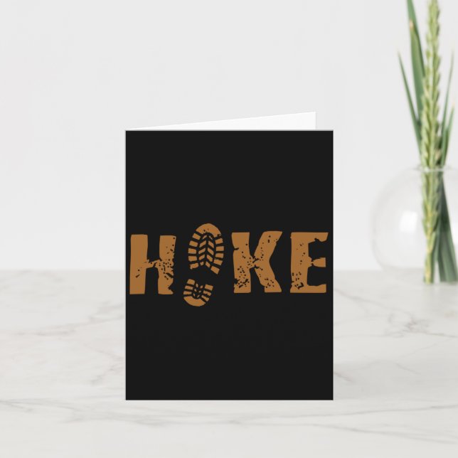 Vandra Mer Orona Mindre Roligt Utomhus Berg Humor  Kort (Framsida)
