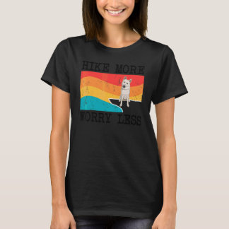 Vandra Mer Orov Osäkert Norsk Buhund Grafisk Hiki T Shirt