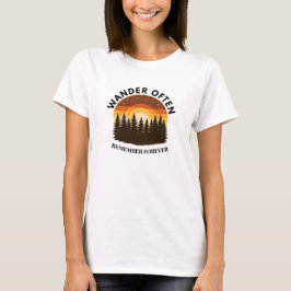 Vandra ofta ihåg för alltid T-Shirt