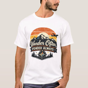 Vandra ofta, undra alltid T-shirt