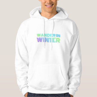 Vandra om vintern hoodie