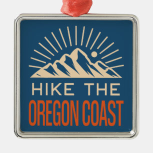 Vandra Oregon Coast Trail Sunburst Julgransprydnad Metall