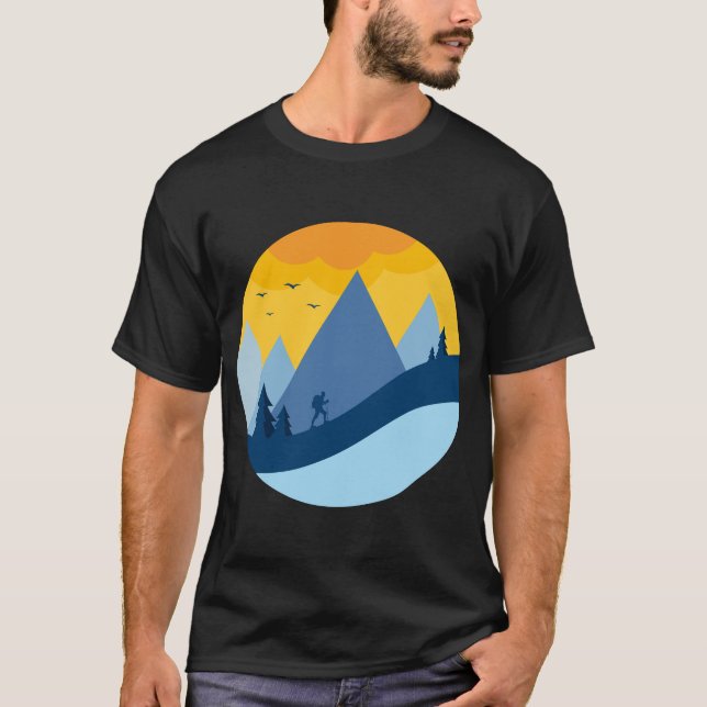 Vandra På Bergsäventyret  T Shirt (Framsida)