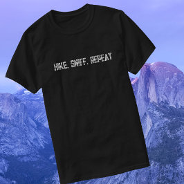 Vandra, Sniffa, Upprepa Vandrande Hund T Shirt