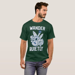 Vandra Tyst Reser Ensam T Shirt