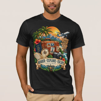Vandra Utforska Fly T Shirt