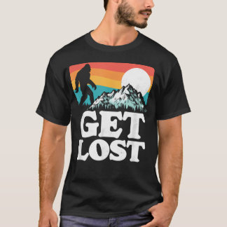Vandra Vill Bigfoot Mountains Utomhus T Shirt