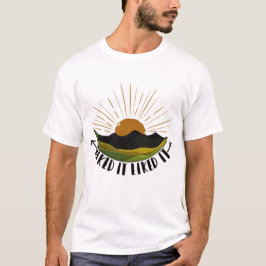 Vandrade den gillade den t shirt