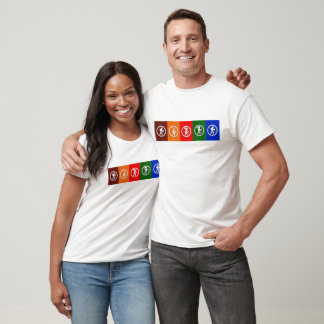 Vandrade djur t shirt