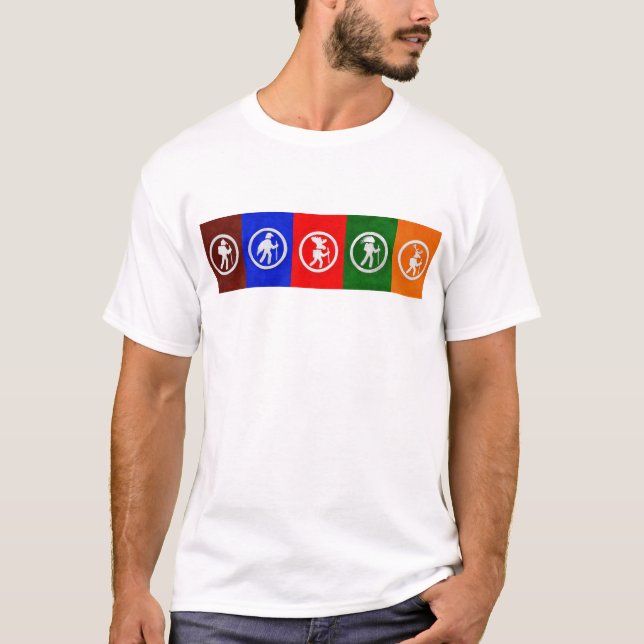 Vandrande djur t shirt (Framsida)
