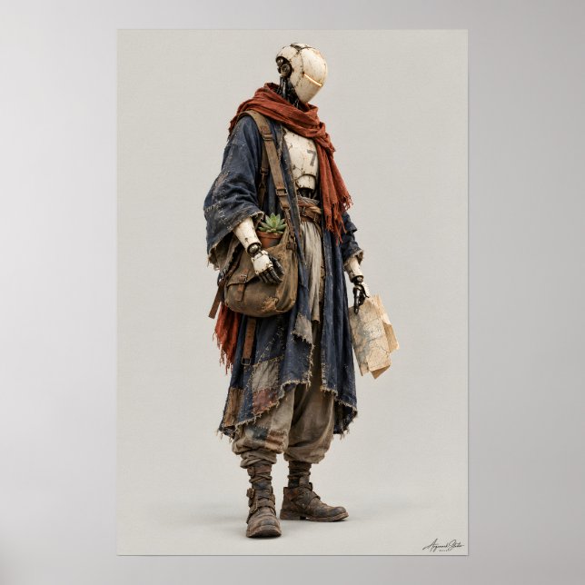 Vandrande Enhet Sju Poster (Framsidan)