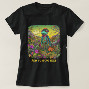 Vandrande grodors vildblommsskog Padda, Grodyrkare T Shirt