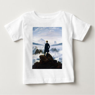 Vandrare ovanför havet av dimma, Caspar D Friedric T Shirt
