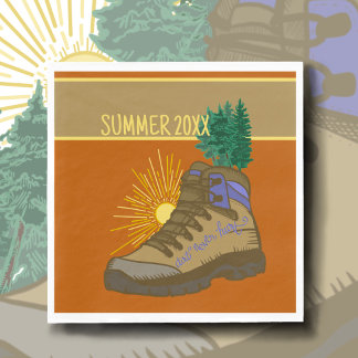 Vandrare Personlig Camping Picknick Pappersservett